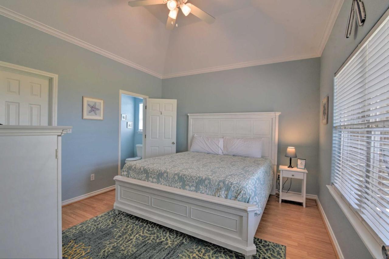 הוילה Bolivar Peninsula Bright Crystal Beach House, Walk To Coast! מראה חיצוני תמונה