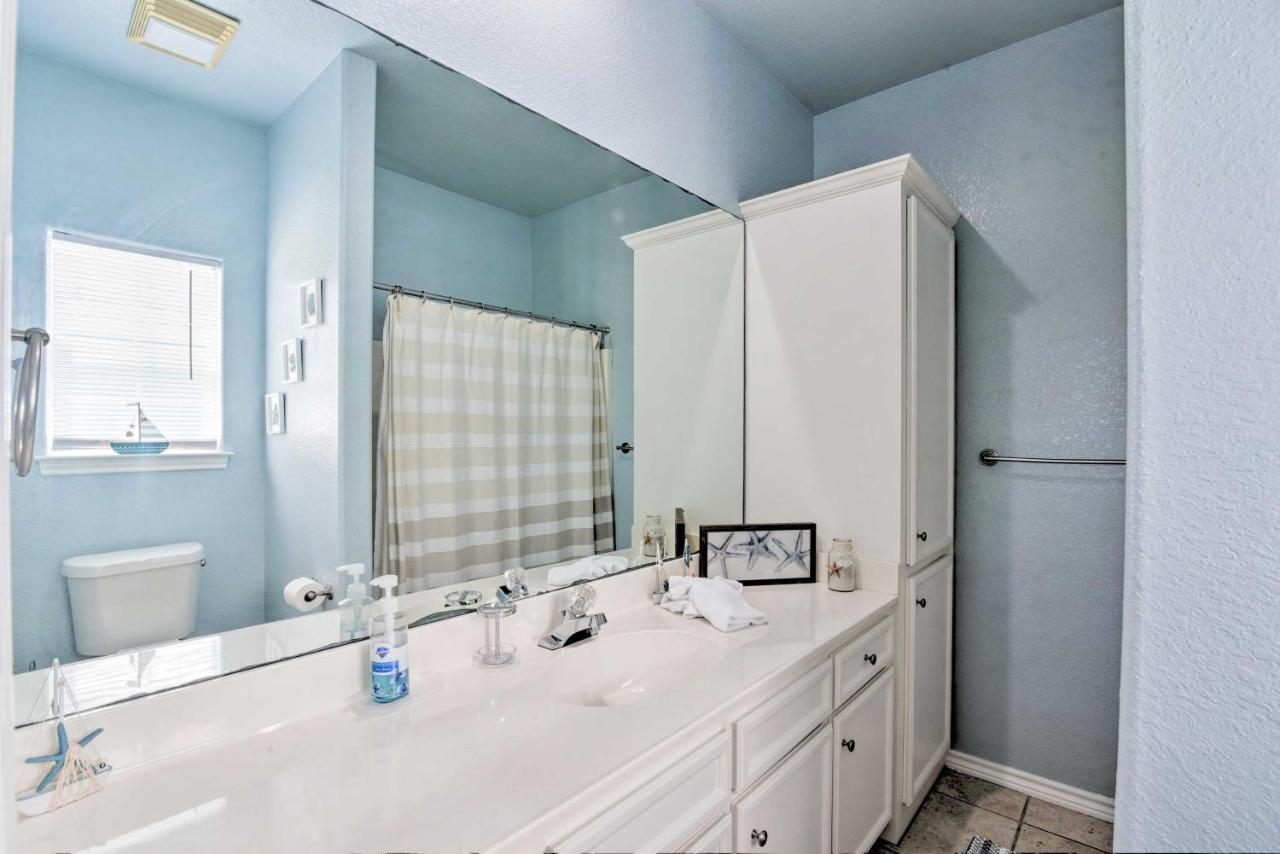 הוילה Bolivar Peninsula Bright Crystal Beach House, Walk To Coast! מראה חיצוני תמונה
