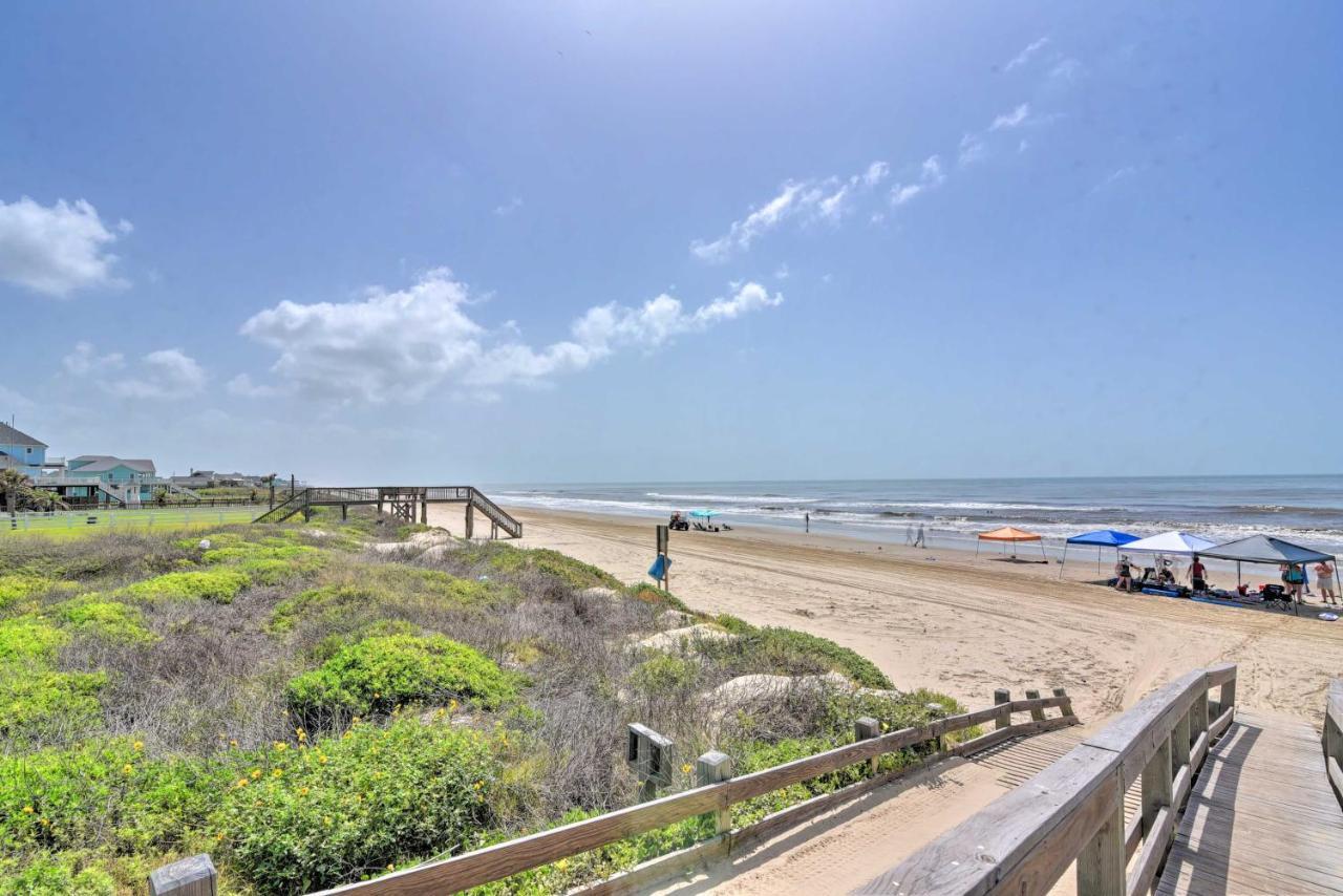 הוילה Bolivar Peninsula Bright Crystal Beach House, Walk To Coast! מראה חיצוני תמונה
