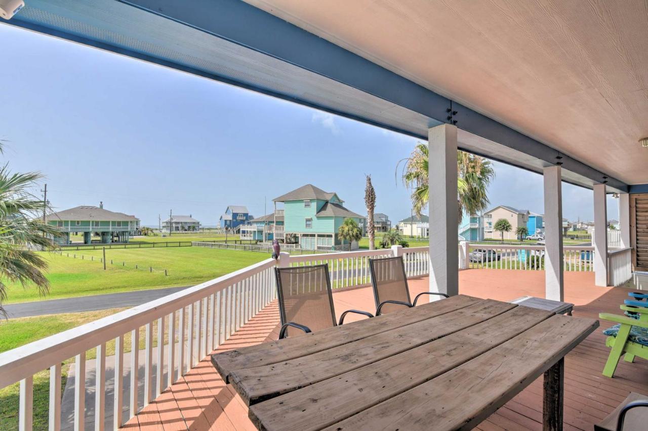 הוילה Bolivar Peninsula Bright Crystal Beach House, Walk To Coast! מראה חיצוני תמונה
