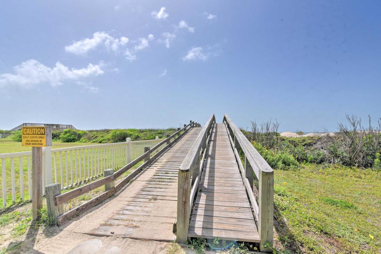 הוילה Bolivar Peninsula Bright Crystal Beach House, Walk To Coast! מראה חיצוני תמונה