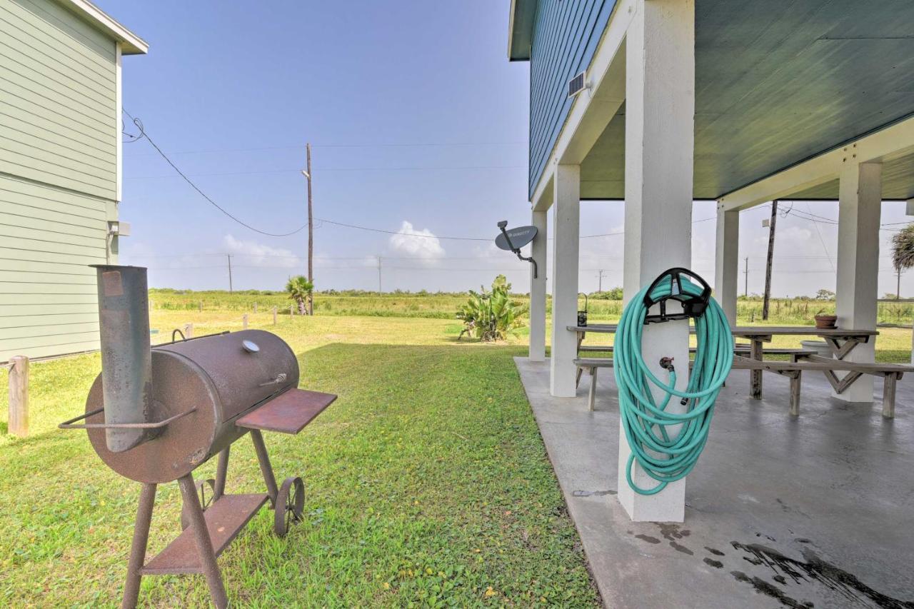 הוילה Bolivar Peninsula Bright Crystal Beach House, Walk To Coast! מראה חיצוני תמונה