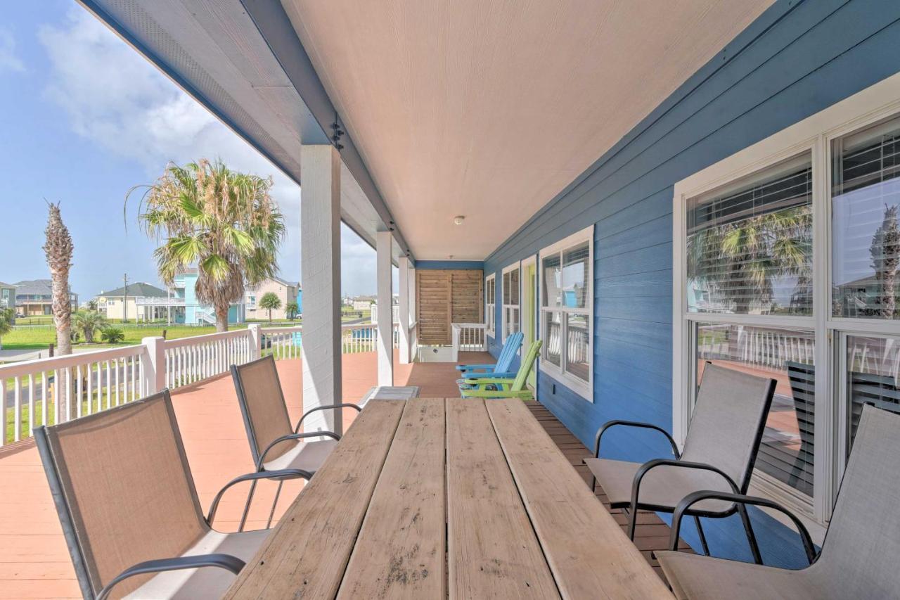 הוילה Bolivar Peninsula Bright Crystal Beach House, Walk To Coast! מראה חיצוני תמונה
