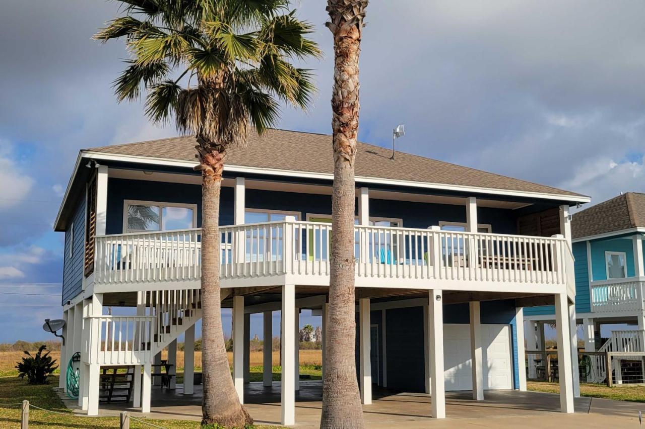 הוילה Bolivar Peninsula Bright Crystal Beach House, Walk To Coast! מראה חיצוני תמונה